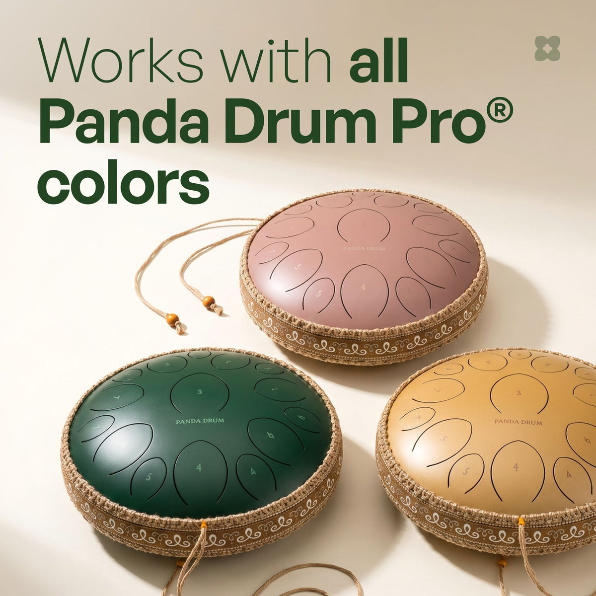 Woven Decorative Wrap (Panda Drum® • Pro)